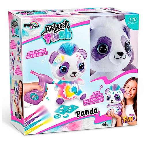 FUN Pelúcia Panda para pintar Airbrush