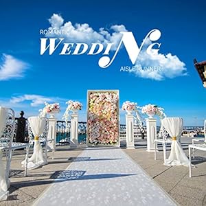 EZLucky Gangläufer für Hochzeitszeremonie 9x30 m