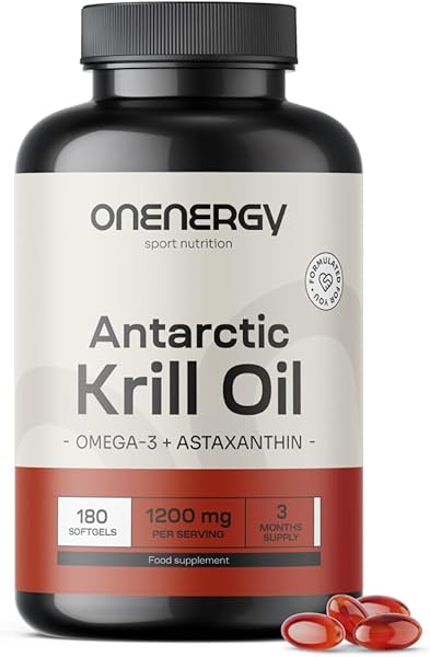 ONENERGY Krill Oil 1200mg 180 Zachte Capsules