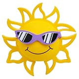 Coolballs California Sunshine w Sunglasses Car Antenna Topper/Auto Mirror Dangler/Cute Dashboard Acc
