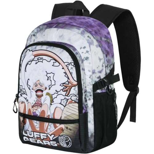 Sac à dos Luffy Gear 5 One Piece Fight FAN 2.2 lilas de 24 L et 31x44 cm