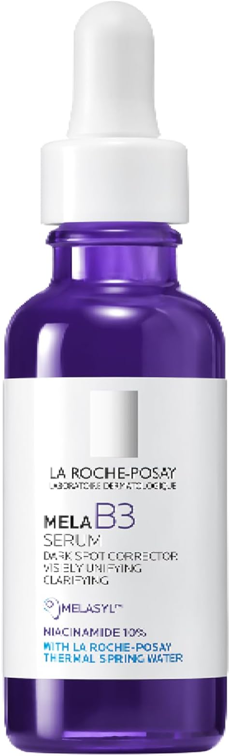 La Roche-Posay Mela B3 Serum, Intense Anti-Dark Spot Face Serum, Hyperpigmentation Treatment, Multi-Patented Melasyl, 10% Niacinamide, Post-Acne Marks Reducer For Sensitive Skin, 30ml