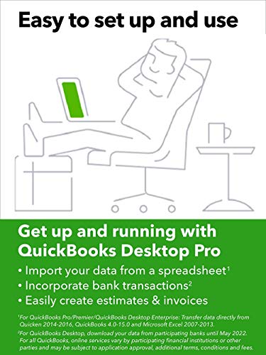 Intuit QuickBooks Desktop Pro Plus 2021 Accounting Software for Small Business 1-Year Subscription with Shortcut Guide [PC Disc] - Thumbnail 5