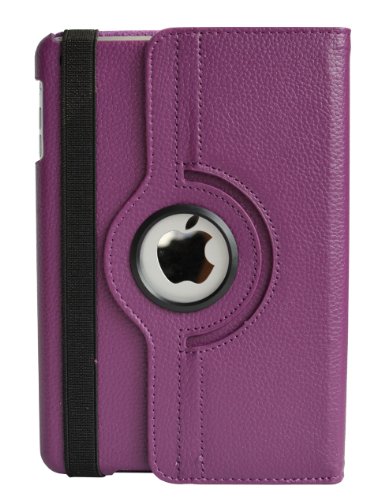 Flyorigin Case for 7.9" ipad mini 3 mini 2 mini 1, Premium PU Leather Multi-Function Stand Cover 360 degree Rotation, With Auto Sleep Wake Function