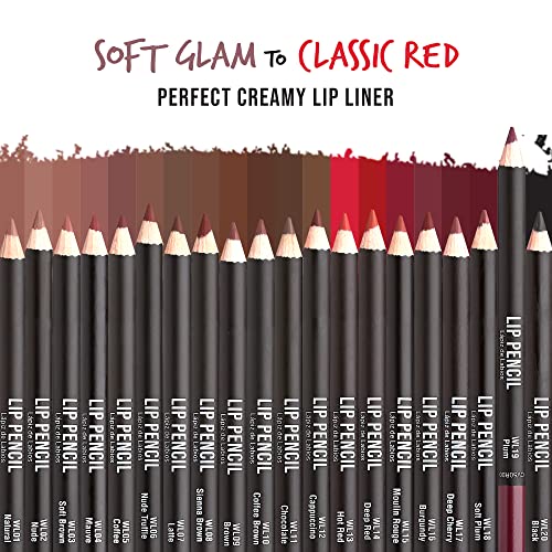 Image of Kiss New York Professional Slim Long-Wear Lip Liner Pencil, Matte Finish