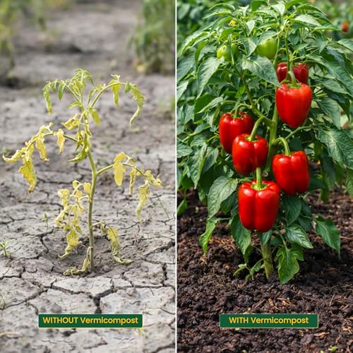 Image of Urban Plant Pure Vermicompost | Fertilizer For Plant | Vermicompost for Boosting Plant Growth