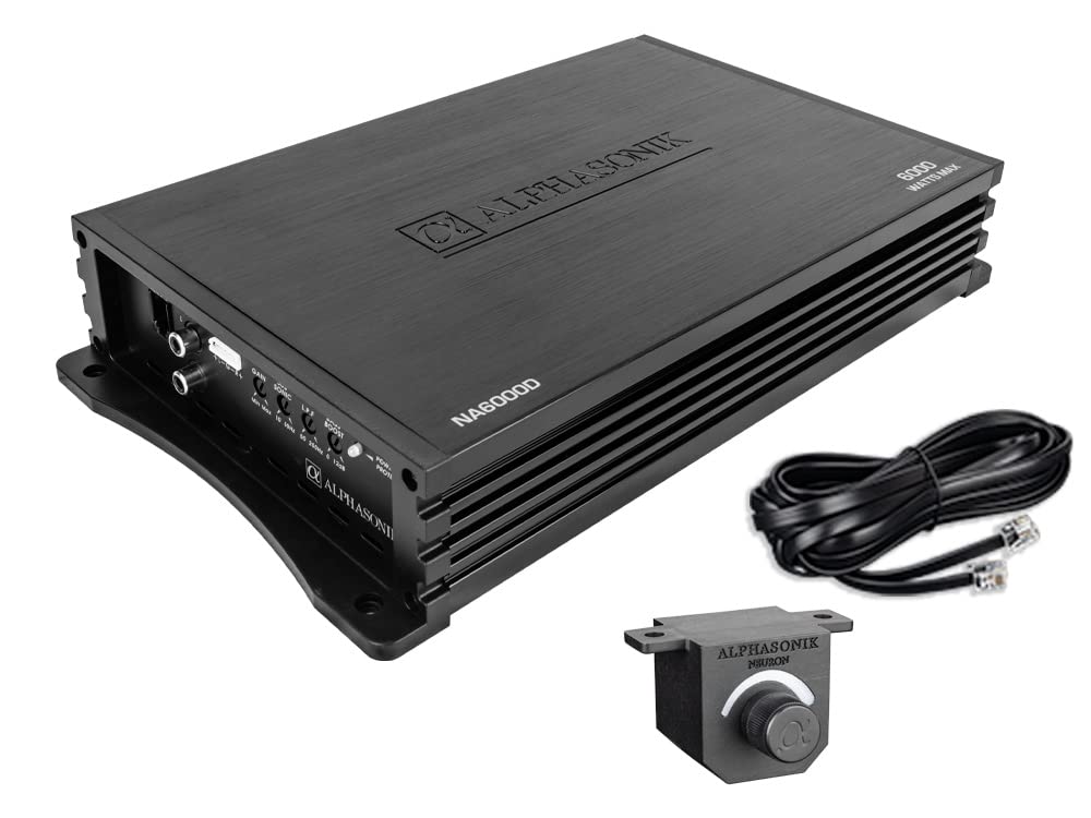 Buy Alphasonik NA6000D Neuron Series 6000 Watts Max Monoblock Car Amp