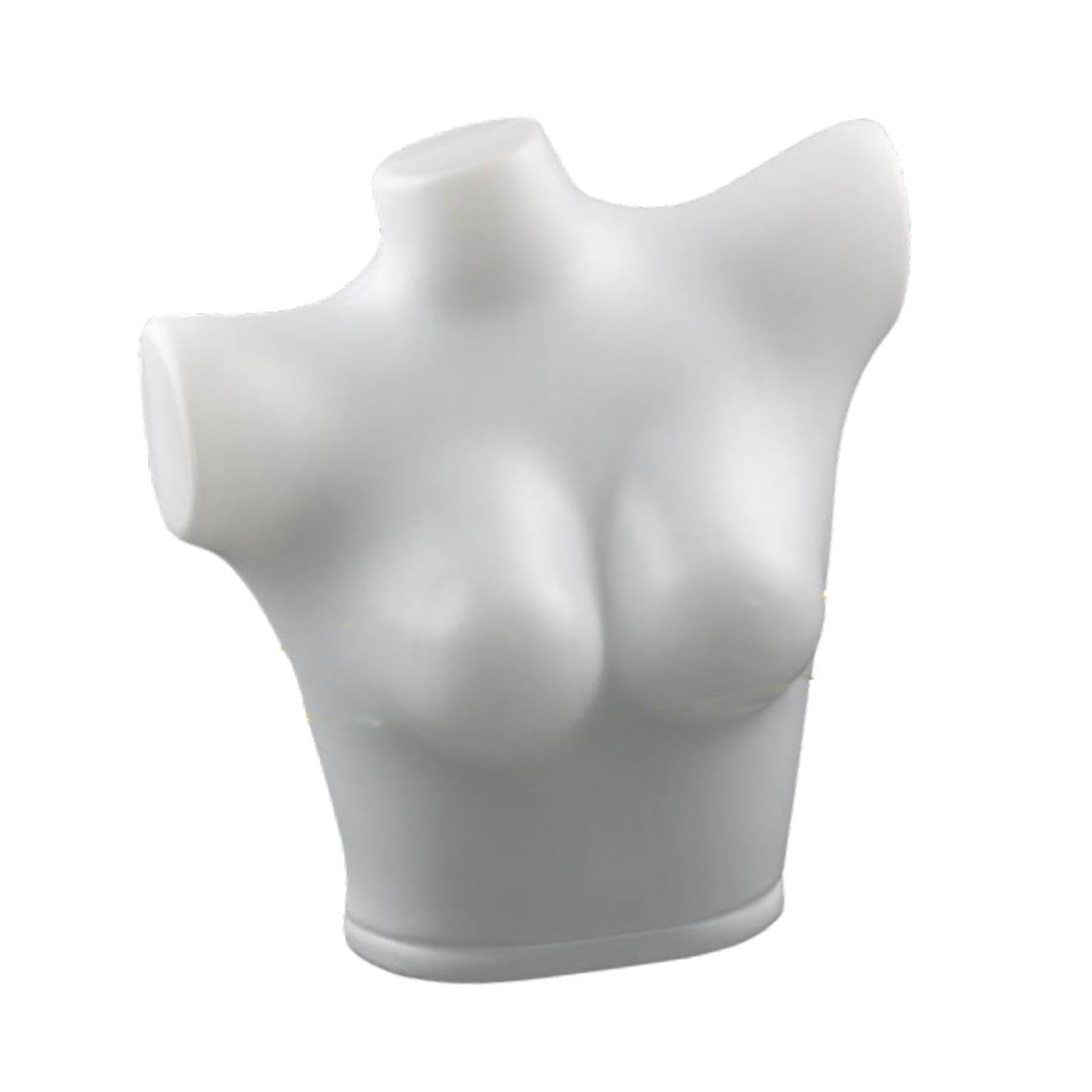 Freistehender weiblicher Schaufensterpuppen Torso, ideal als Fotorequisite, verbessert die Warenpräsentation von BHs und Oberteilen im Einzelhandel.