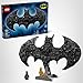 LEGO DC Batman: Batman Logo Building Toy - Super Hero Bedroom Decor for Kids, Boys & Girls, Ages 12+ - with Classic & Golden Batman Minifigures - Gift Idea for Birthdays & Fans - 76330