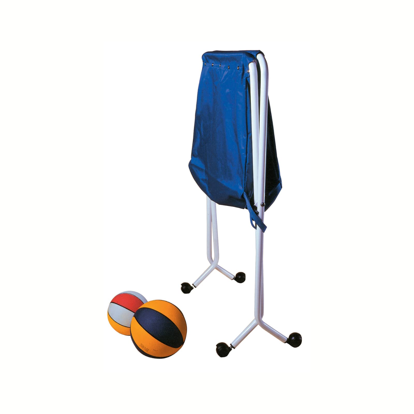 WIP Sport - Carrello per Palloni in Acciaio Verniciato Pieghevole. Capienza 20/25 palloni. 100% Made in Italy, in Acciaio Verniciato