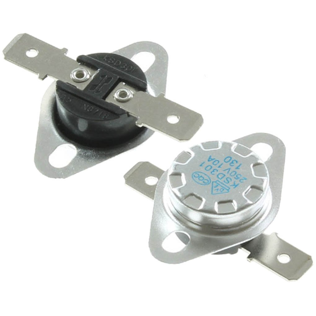 Spares2go Thermostats For Indesit Tumble Dryers (Pack Of 2) Size 2