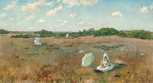 Tableau William Merritt cueillir les fleurs d'automne pour habiller vos murs blancs vides 60x90