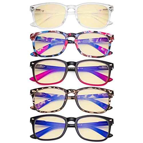 Image of Eyekepper 5 Pairs Stylish Eyeglasses Eyewear for Women