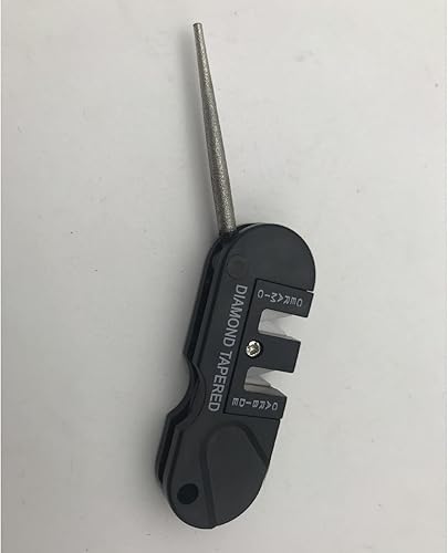 Miniatura 3 de Fdit Afilador de cuchillos de bolsillo multifunción Herramienta de supervivencia Mini sistema de afilador de cuchillos para actividades de camping