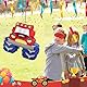 WERNNSAI Monster Truck Pinata – Monstertruck Geburtstags Piñata Deko Junge Kindergeburtstag Auto Pinata mit Augenbinde Stab Geburtstag Party Dekoration Coole Spielzeugauto Partyspiele Geschenk Zubehör