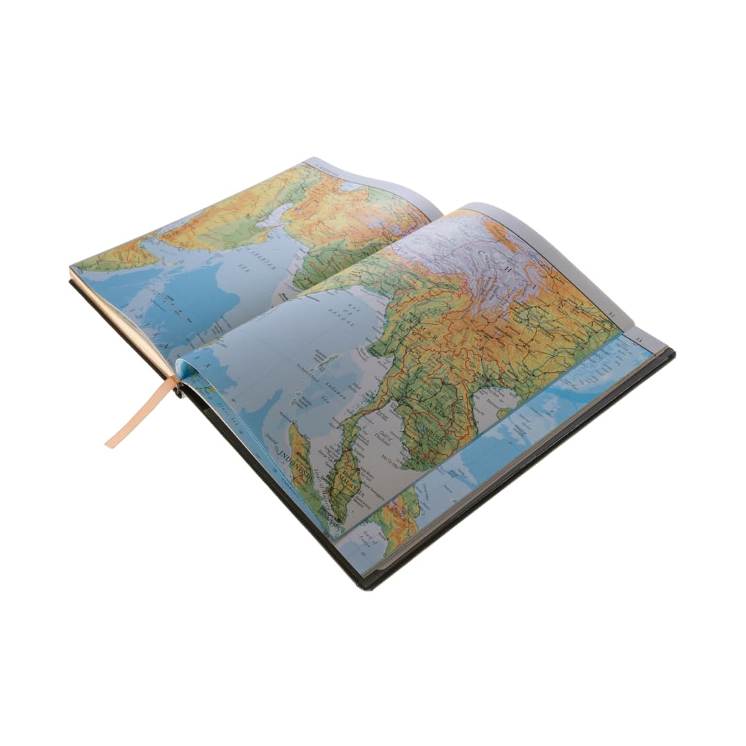 2025 Leather Desk Diary - Week-to-View Planner - Black - Image 2