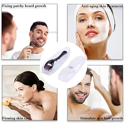 Derma Roller 1.0mm for Face, Body and Scalp - Derma Roller for Men and Women with 540 Micor Roller - Beard Roller for Hair & Beard - Image 5