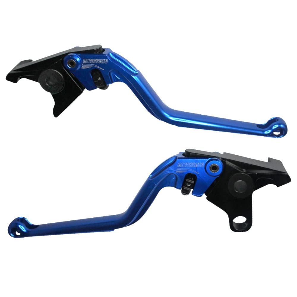 Palancas Kawasaki Zrx 1200 Accossato azules rutas de fin de semana