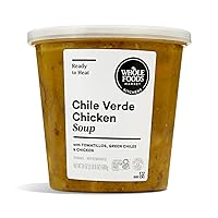 Vista 1 de Whole Foods Market, Sopa de pollo verde con chile, 24 onzas