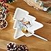 Cooksmart British Designed Christmas Spoon Rest | Spoon Rests for All Type of Spoons | Kitchen Spoon Rest for All Types of Kitchens - Christmas Stag