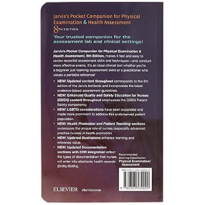 Pocket Companion for Physical Examination and Health Assessment 8th Edition