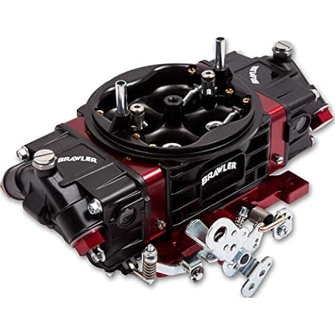NEW HOLLEY QUICK FUEL 750 CFM BRAWLER RACE CARBURETOR,RED BILLET,BLACK, MECHANICAL SECONDARIES,COMPATIBLE WITH 4150 MODELS Cover