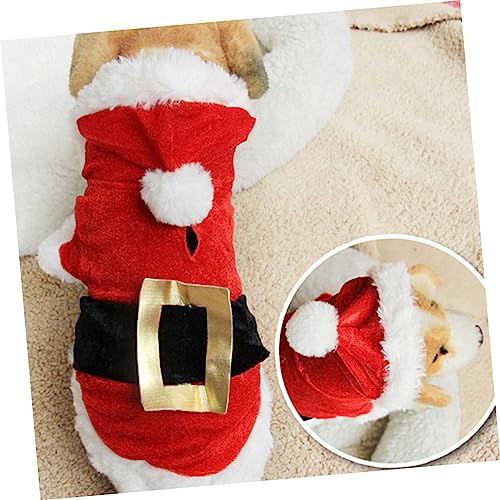 Disfraz de perro navideño BESPORTBLE tamaño XXS miniatura 2