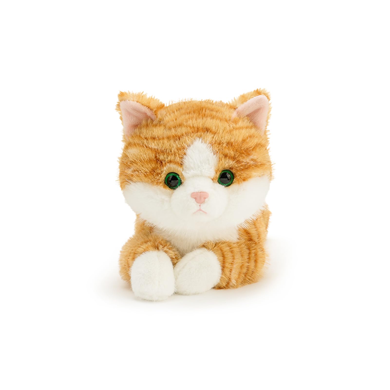 Wanwu World Cat Stuffed Animal Premium stuffed cat for Ages 1 and Up Orange 13.5 Inche - Image 2