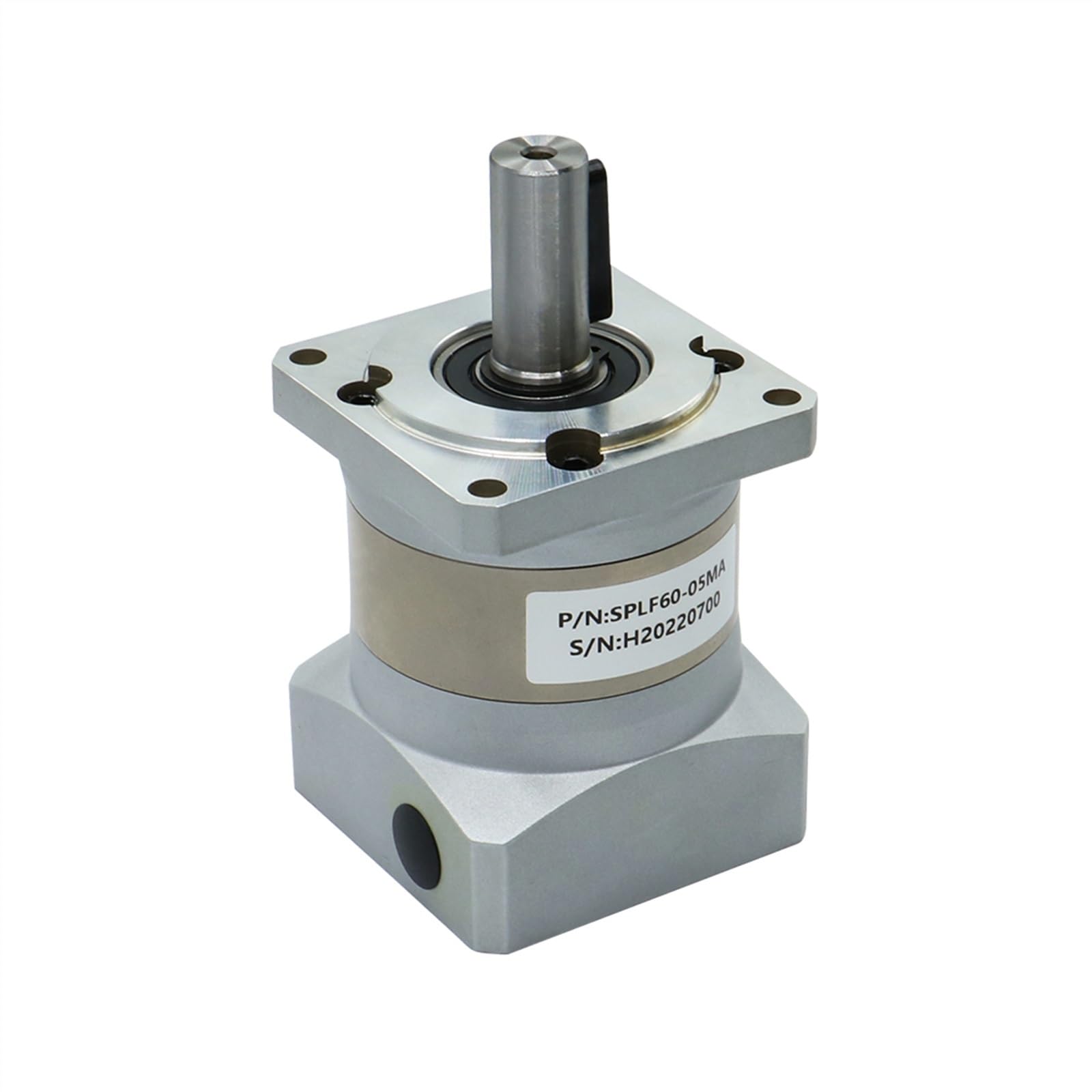Silnik krokowy PLF60 precyzyjny reduktor przekładni planetarnej o niskim poziomie hałasu pasuje do Nema23 57 8mm silnik krokowy Nema24 60ST 14mm 400W serwo do CNC(70 to 1,8mm for stepper)