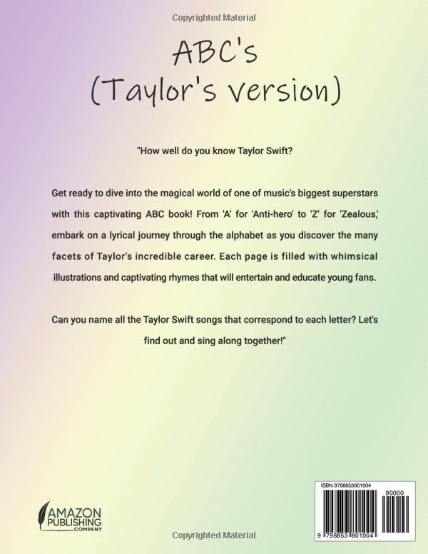 Vista 2 de ABC's (Taylor's Version)