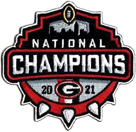 Bulldogs 2021 National Champions Collectible Patch