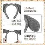 6 pcs puppy dog ears headband dog cosplay costumes for halloween cosplay party accessories 9 51b+91kkf+l. Sl500. Ss150