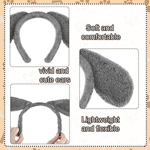 6 pcs puppy dog ears headband dog cosplay costumes for halloween cosplay party accessories 2 6 pcs puppy dog ears headband dog cosplay costumes for halloween cosplay party accessories - image 3
