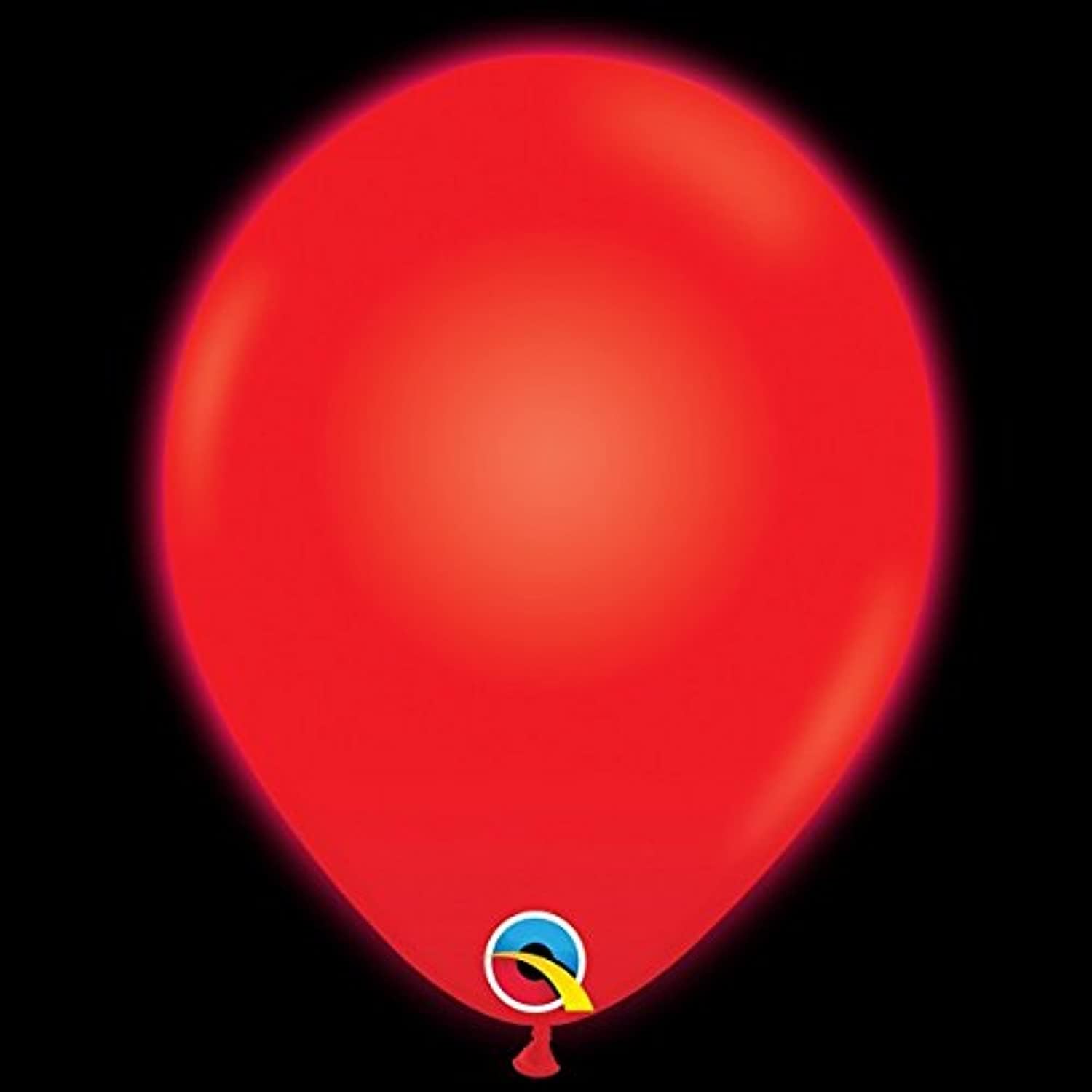 Q-Lite Latex Balloons 5 Pieces, Red