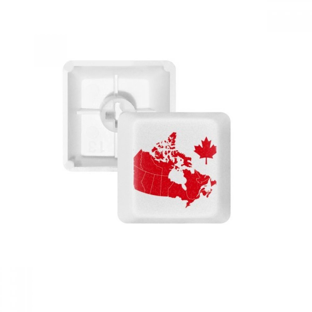 Keycaps PBT Canada Clavier Mécanique Blanc OEM pour Personnalisation