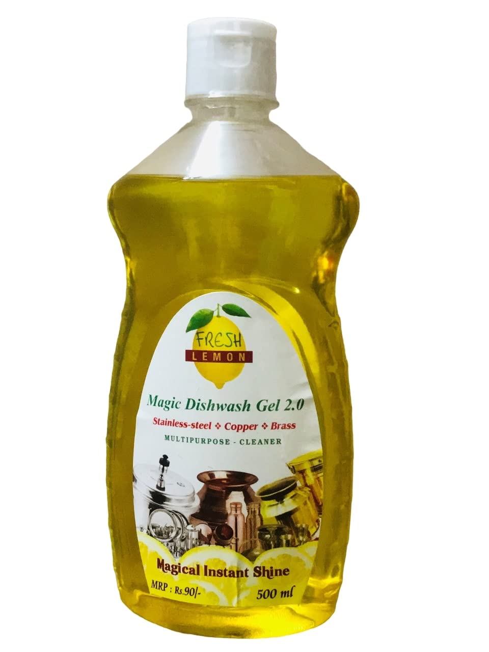 Fresh Magic Dishwash Gel 2.0 Multipurpose Cleaner Liquid