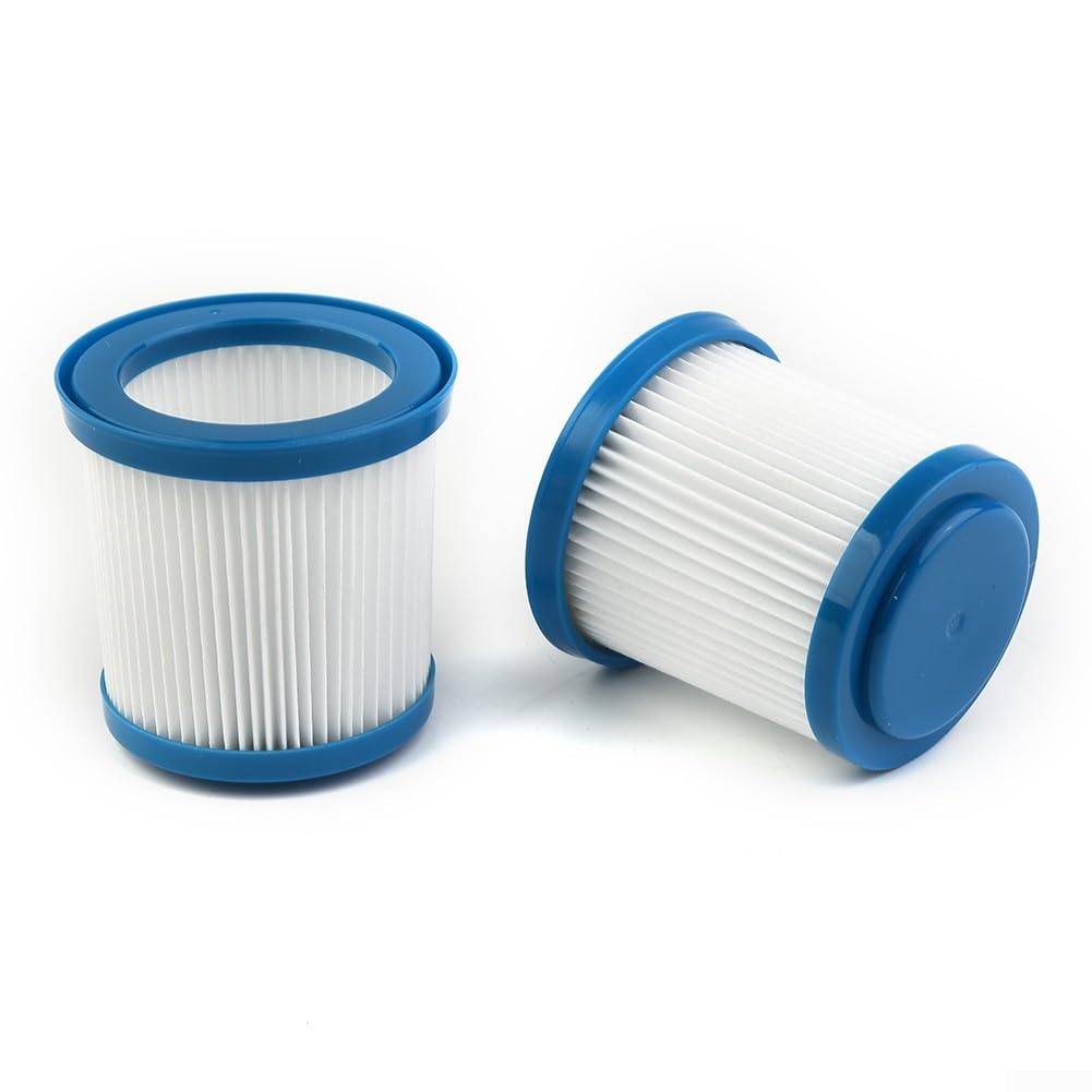 2 Pack Pleated Washable Filter Compatible For FEJ520JF FEJ520JFS SVJ520BFS SVJ520B Cordless Handheld Vacuum Cleaner Parts Replacement Kit