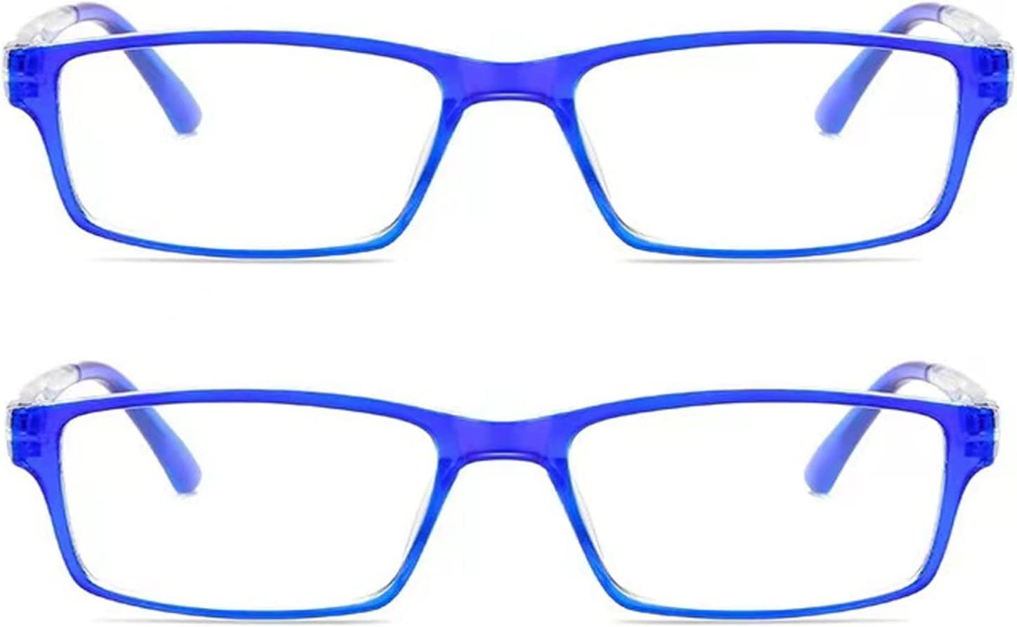 2 Pairs Nearsighted Glasses Spring Hinges Distance Glasses