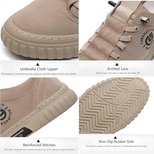 Summer Casual Outdoor Low-top Men's Canvas Slip-on Breathable Non-Slip Lightweight and Comfortable Travel Oxford Skateboard Shoes Sports Jogging Shoes3