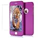 iPhone 7 case, VPR 2 in 1 Ultra Thin Full Body Protection Hard Premium Luxury Cover [Slim Fit] Shock Absorption Skid-proof PC case for Apple iPhone7 (4.7inch) (Purple)