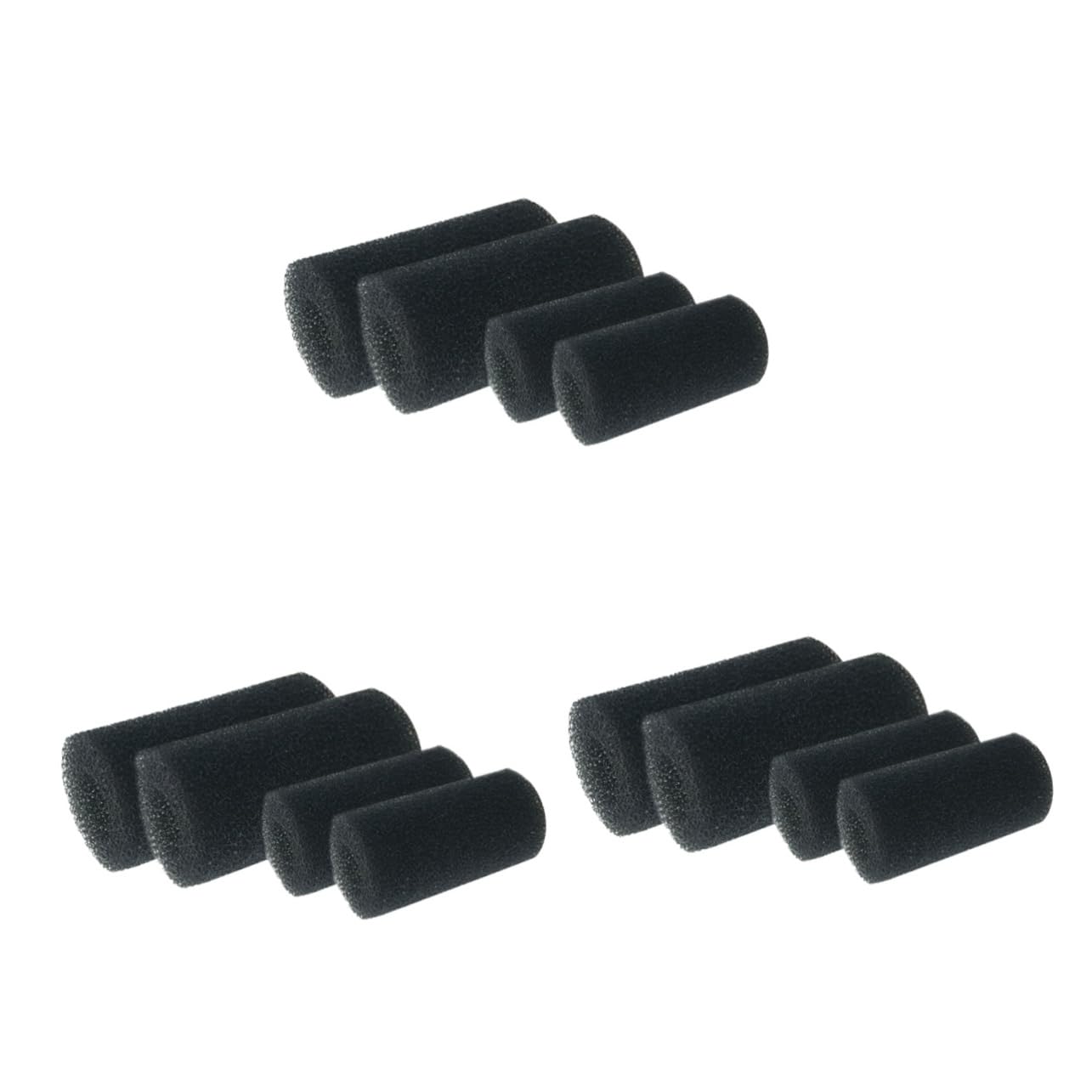 BESPORTBLE 12piezas Filtros De Protección De Ingreso De Agua para Pre-Filtro Esponja para Peceras Accesorios De Previene La Succión De y Camarones Instalación