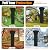 420D PU Large Patio Heater Covers with Zipper 89x33inches, Luxiv Black Outdoor Heater Cover Waterproof Snowproof Large Heater Covers for Standing Heater with Straps and Storage Bag