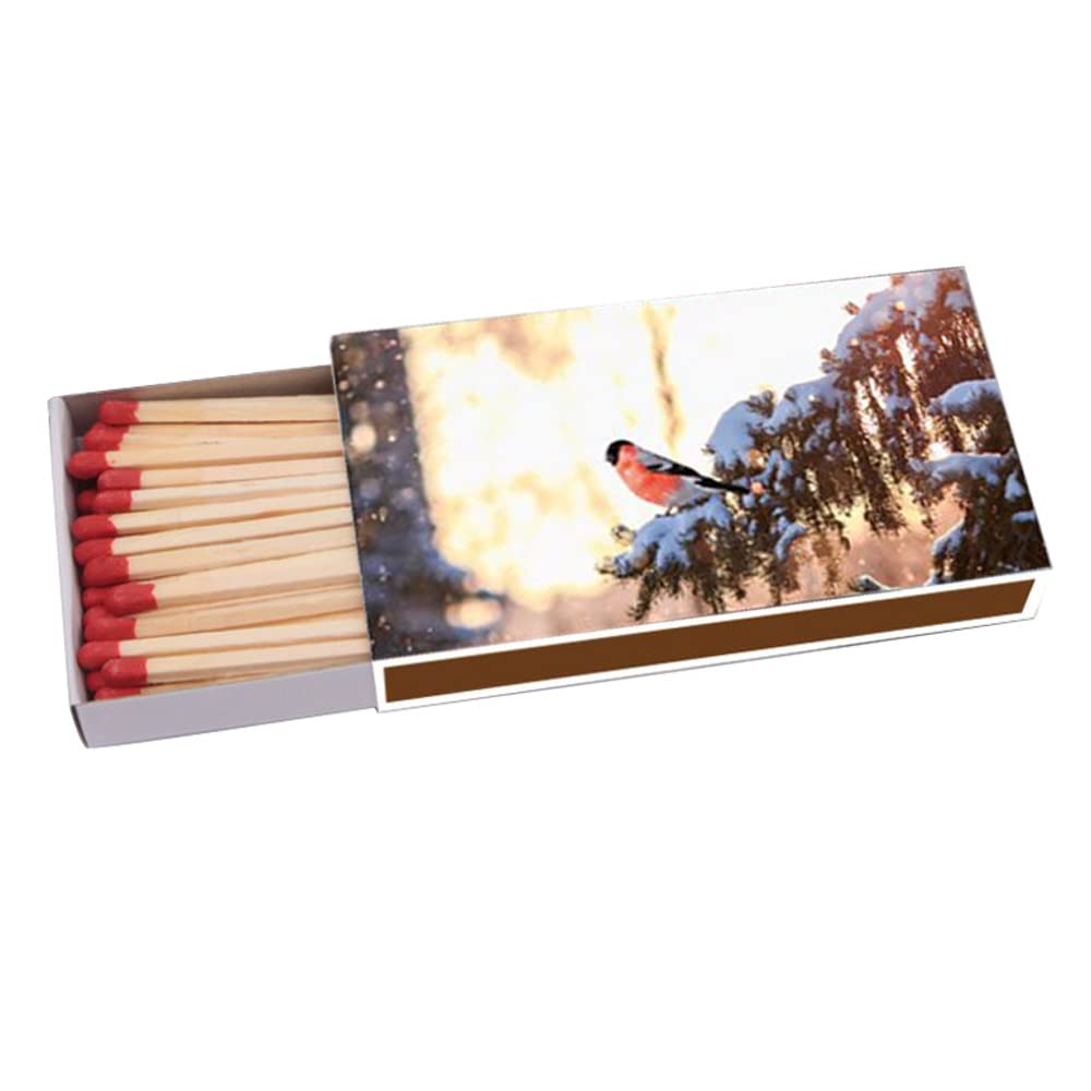 Kaminhölzer / Lange Streichhölzer 100 Mm – 10 Packungen à 45 Stück, Für Kamin, Grill, Pfeife, Zigarre