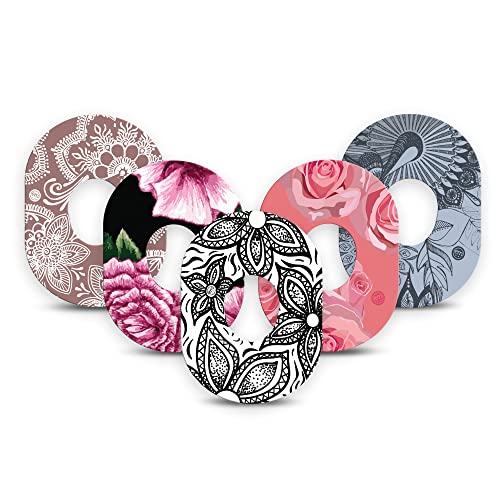 ExpressionMed - Dexcom G7��Stelo�p�S���p�b�` (5���p�b�N) - �č����A�h���A�X�v���b�g�o�b�L���O�ACGM�e�[�v(�ԕ��o���G�e�B�p�b�N)