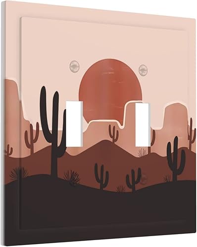 Miniatura 53 de Puerta de castillo de madera de mediados de siglo, estilo griego, cubierta de interruptor de luz de palanca individual, placa decorativa de pared