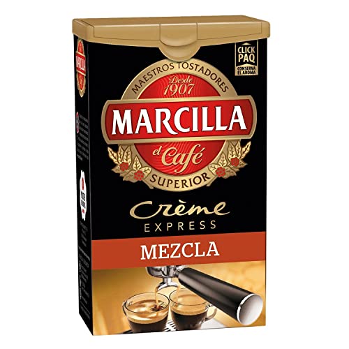 Los 10 mejores cafe molido marcilla espresso para tu cafetera Marcilla Café Molido Crème Express Mezcla 250 g