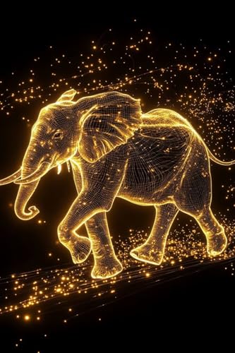 Diamond painting abstrait 40x50cm | Kit broderie diamant complet animal