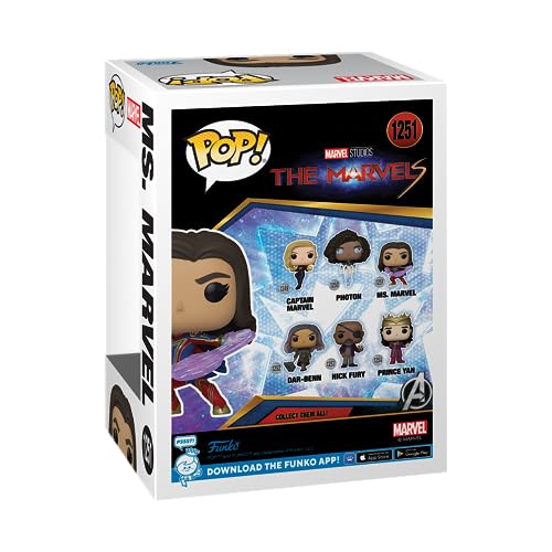 POP Vinyl: The Marvels Ms. Marvel - vue 5