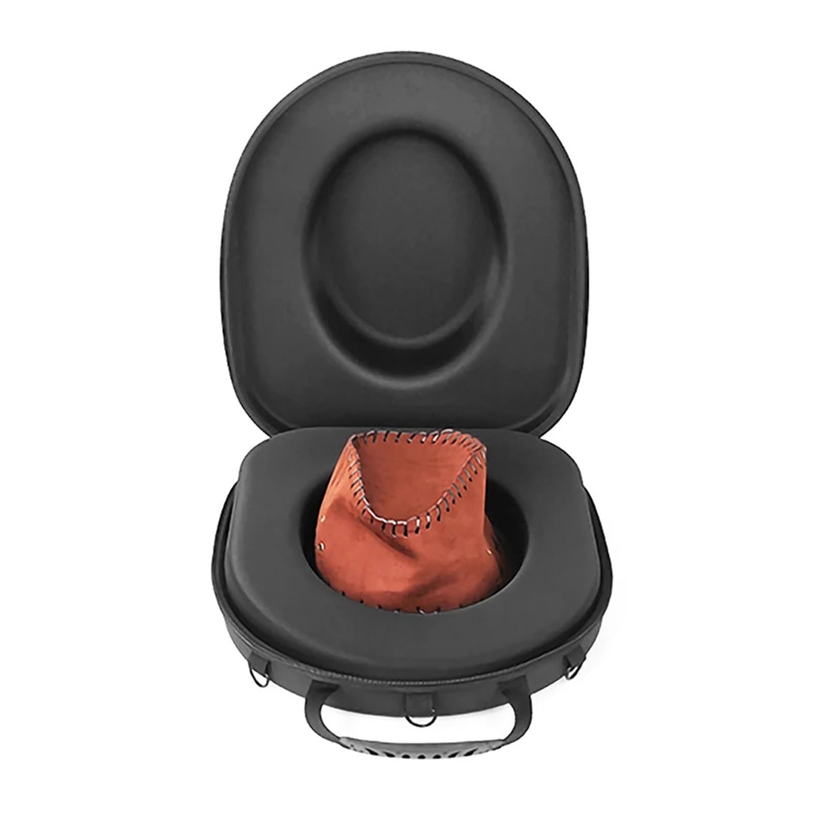 Scatola per cappelli da cowboy Custodia for cappello da 1 pezzo | Borsa da trasporto EVA Resistente scatola di immagazzinaggio da cowboy Supporto da viaggio in feltro for armadio da baseball