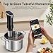 Sous Vide Cooker with APP Control,1100W Precision Sous Vide Machine with Digital Touch Screen,Ultra-quiet Immersion Circulator with Recipe and Timer for Beginners Home Chefs
